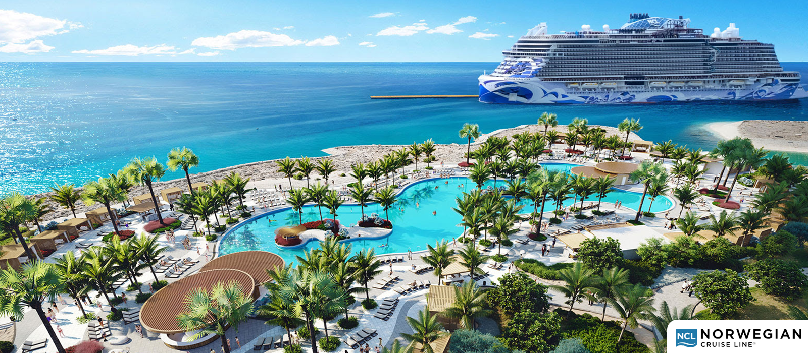 Cruise vacation destination scenery